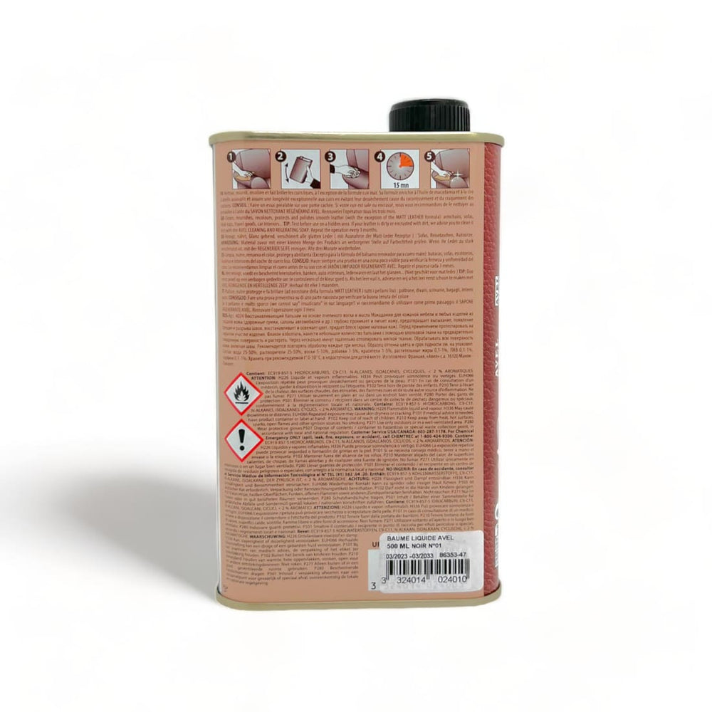Baume Liquide Rénovateur cuirs d'ameublements Noisette - Avel – vue 3