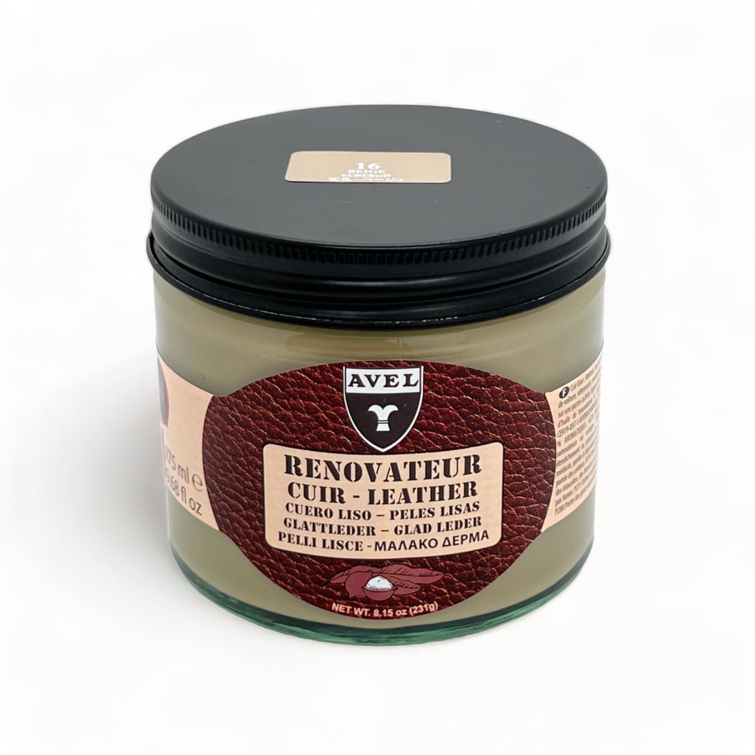 Baume Rénovateur cuirs d'ameublements Beige - Avel