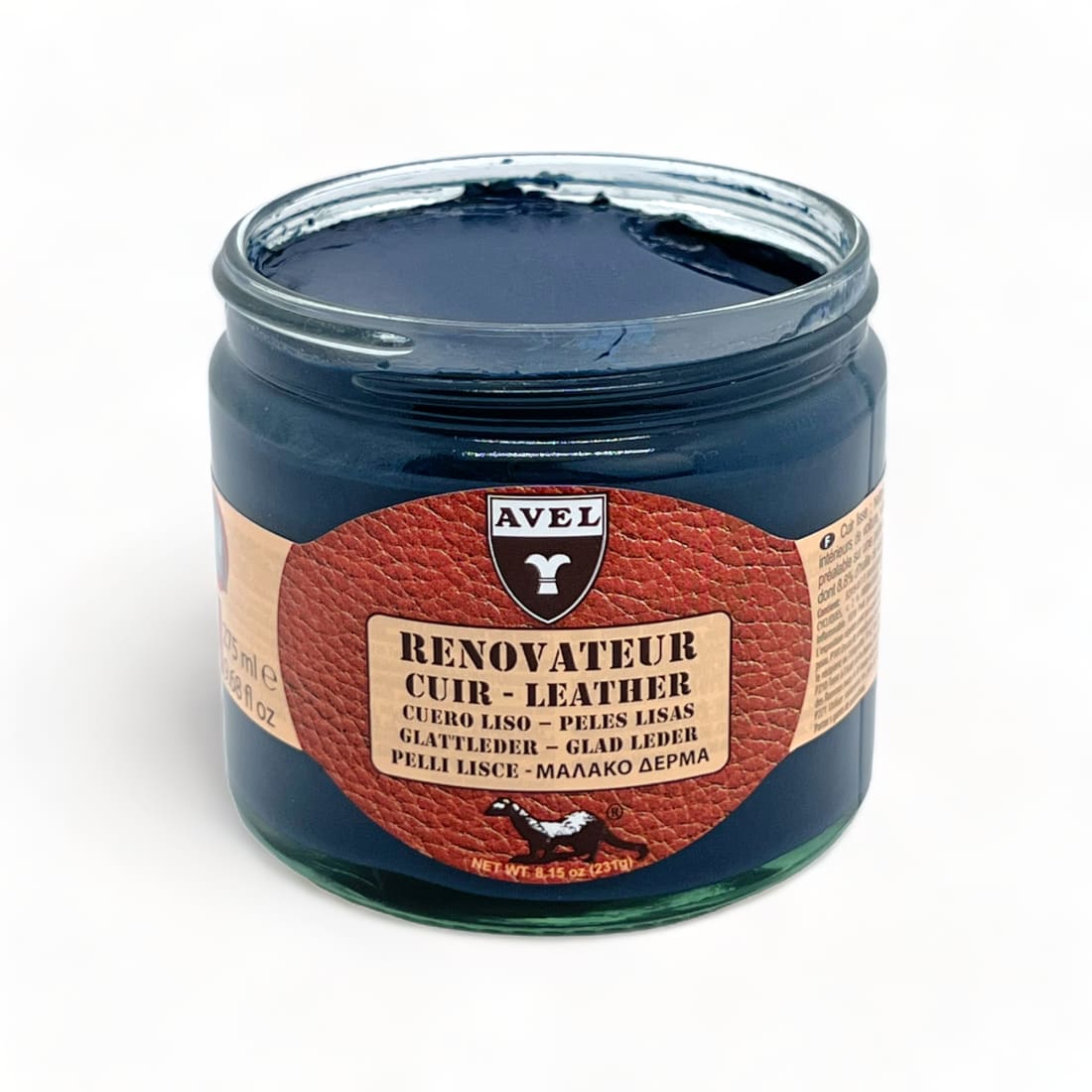 Baume Rénovateur cuirs d’ameublements Bleu Pétrole - Avel -