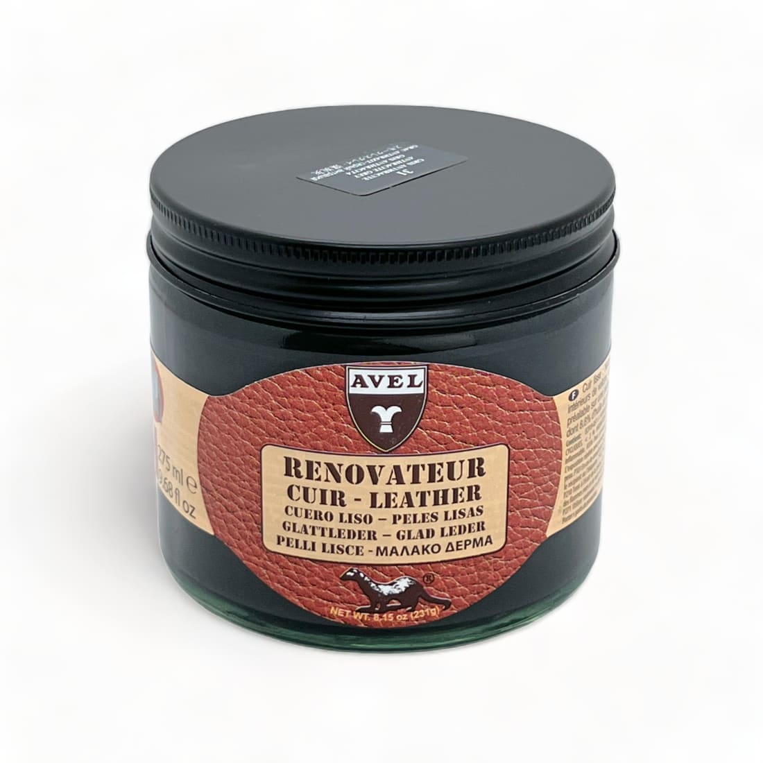 Baume Rénovateur cuirs d'ameublements Gris Anthracite - Avel
