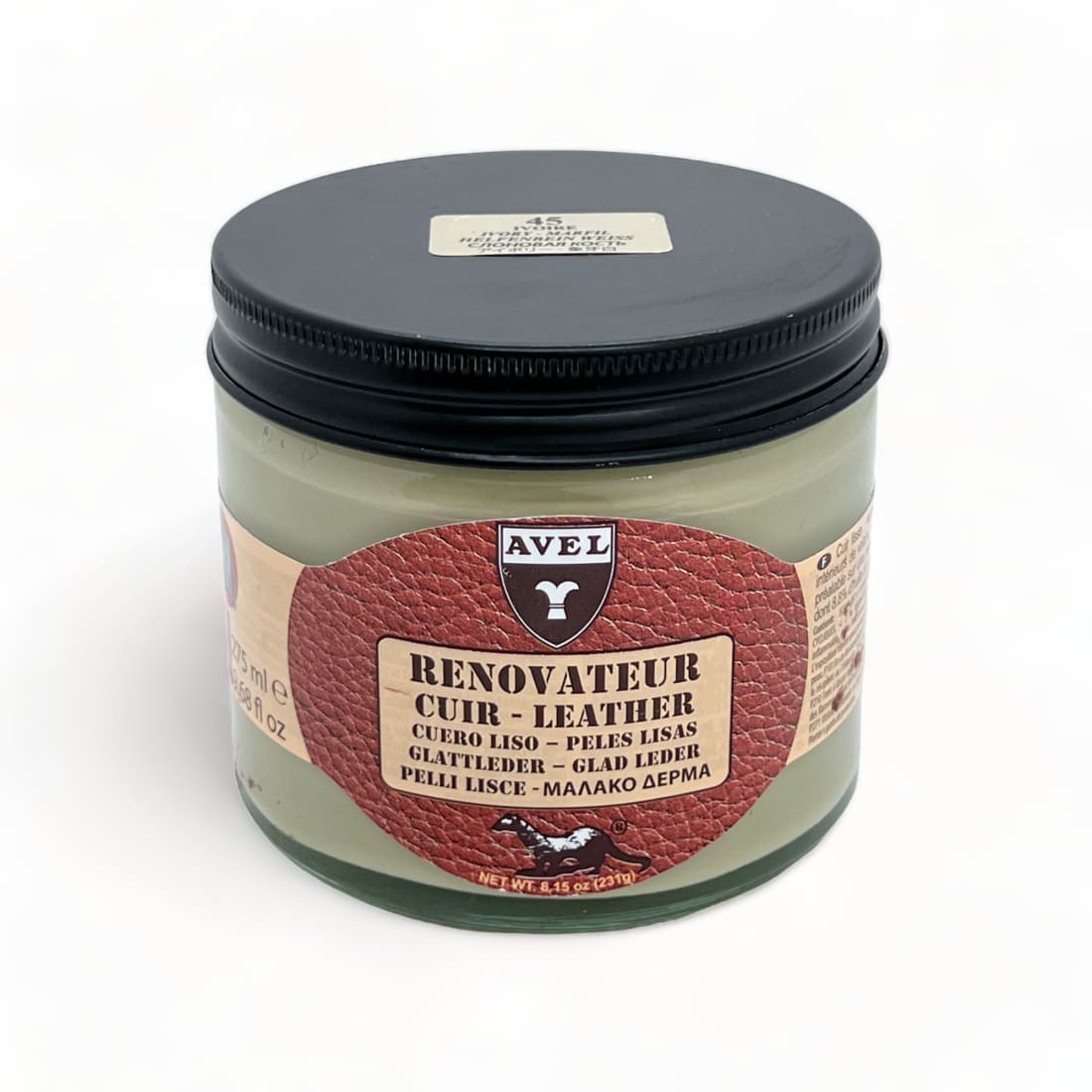 Baume Rénovateur cuirs d'ameublements Ivoire - Avel