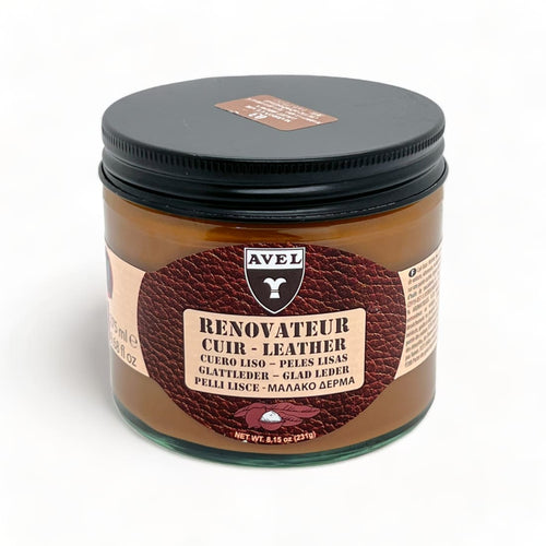 Baume Rénovateur cuirs d'ameublements Marron Clair - Avel