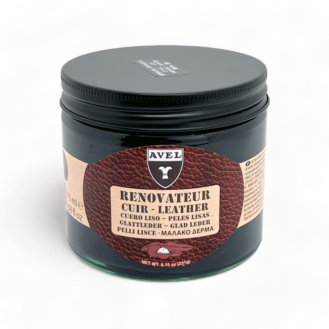 Baume Rénovateur cuirs d’ameublements Noir - Avel - 275 ml -