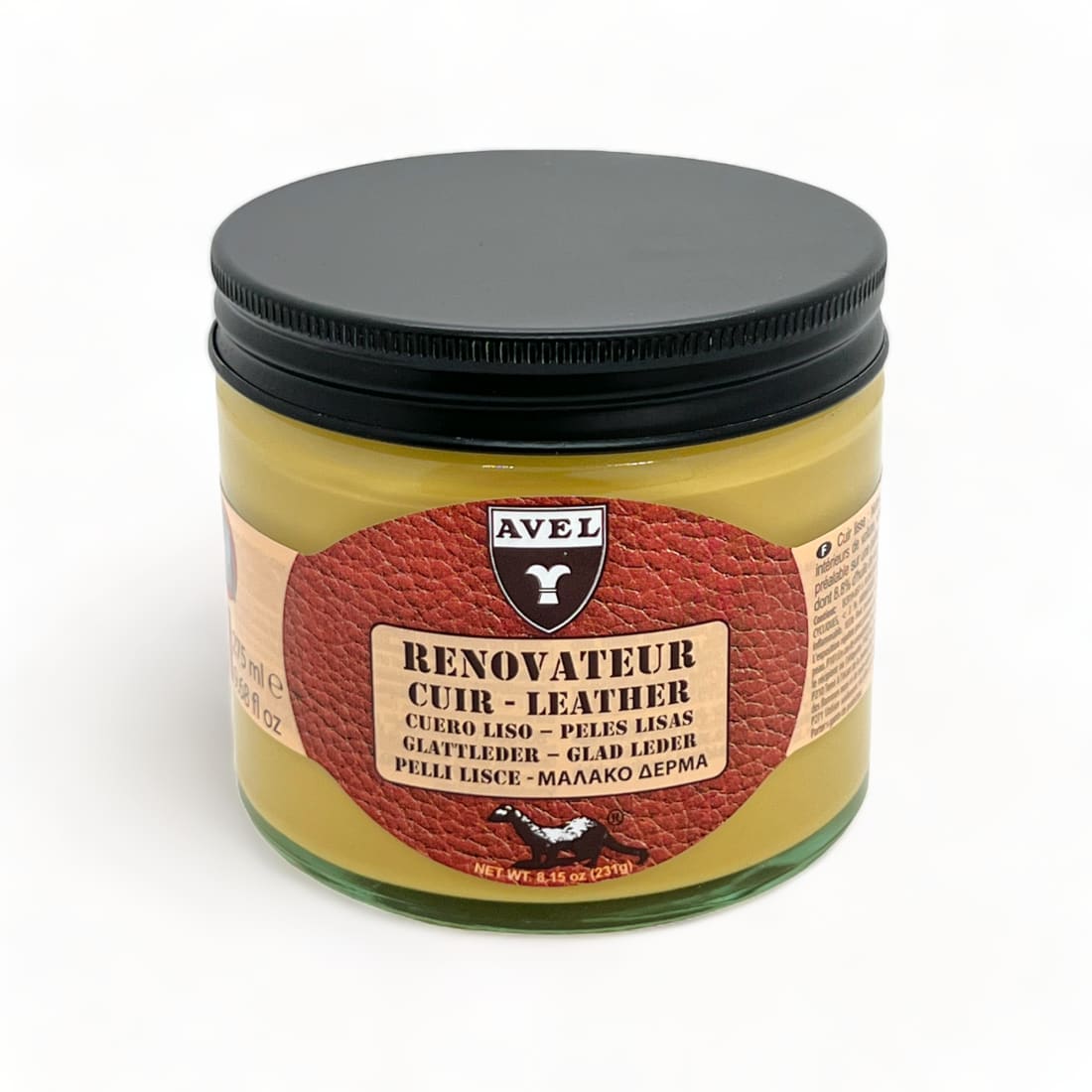 Baume Rénovateur cuirs d'ameublements Paille - Avel
