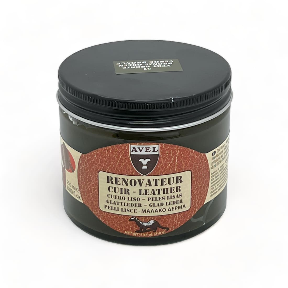 Baume Rénovateur cuirs d'ameublements Vert Bronze - Avel