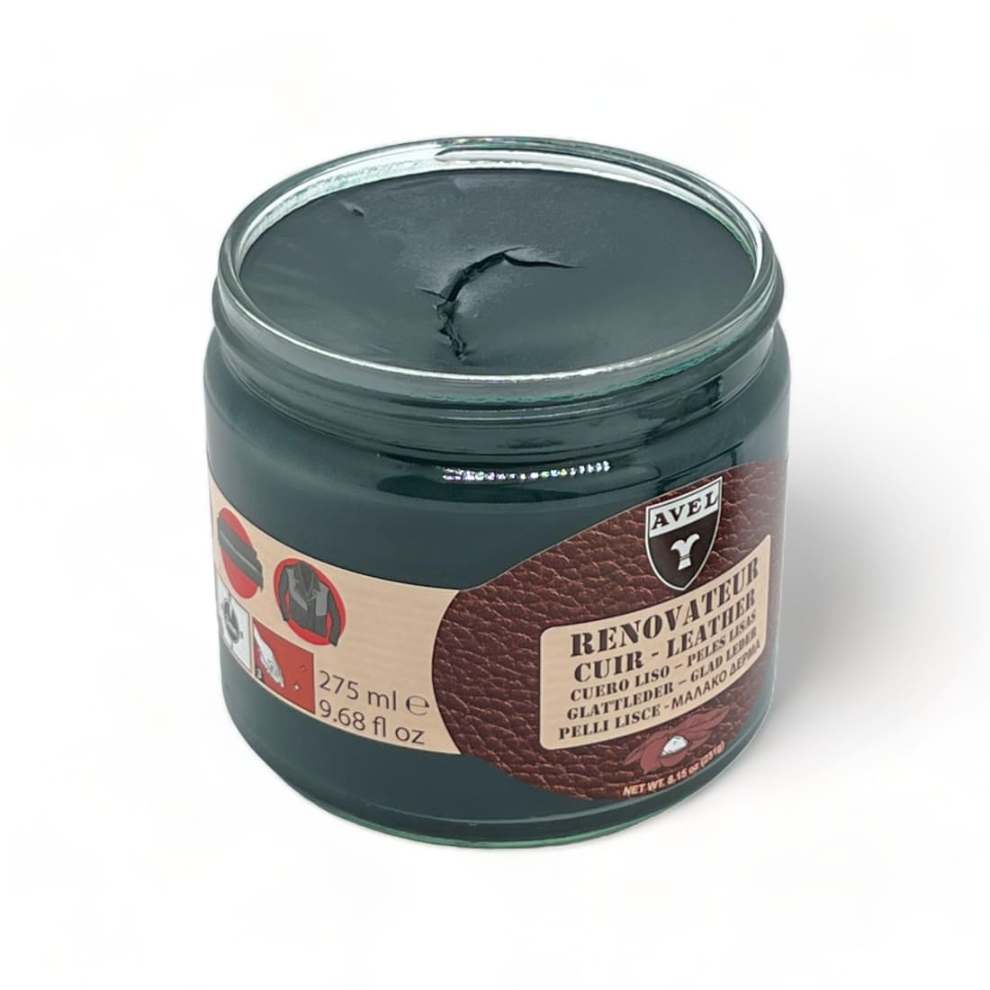 Baume Rénovateur cuirs d’ameublements Vert Foncé - Avel -