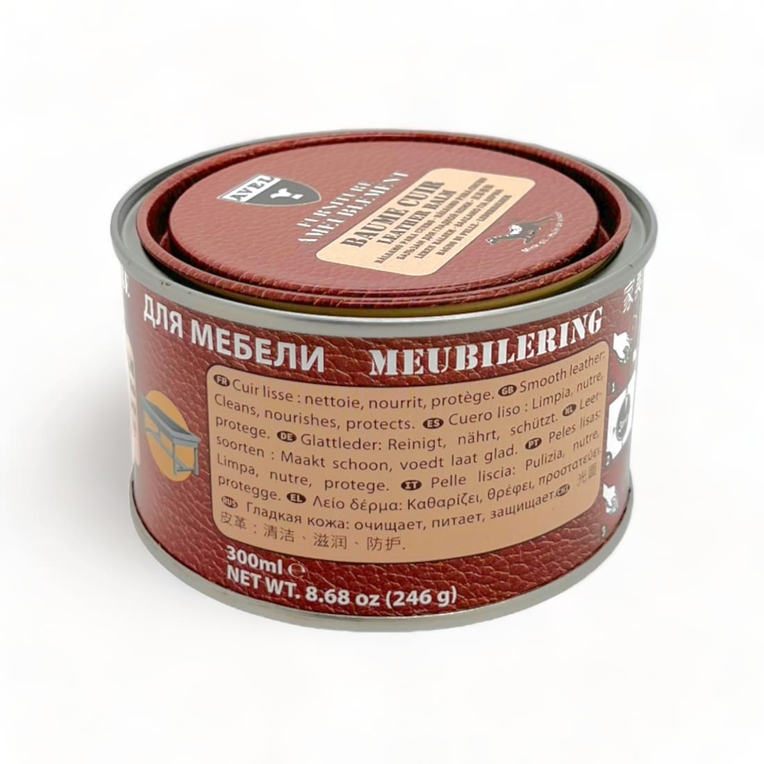 Baume Rénovateur Pâte cuirs d’ameublements Incolore - Avel -