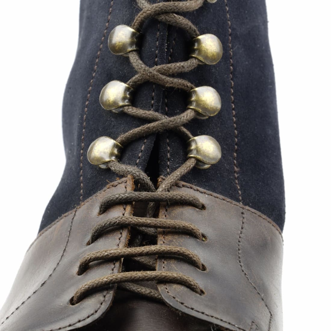 BlackBurn Cuir Gras Marron Foncé Norway Welted-Chaussures-Norbert Bottier