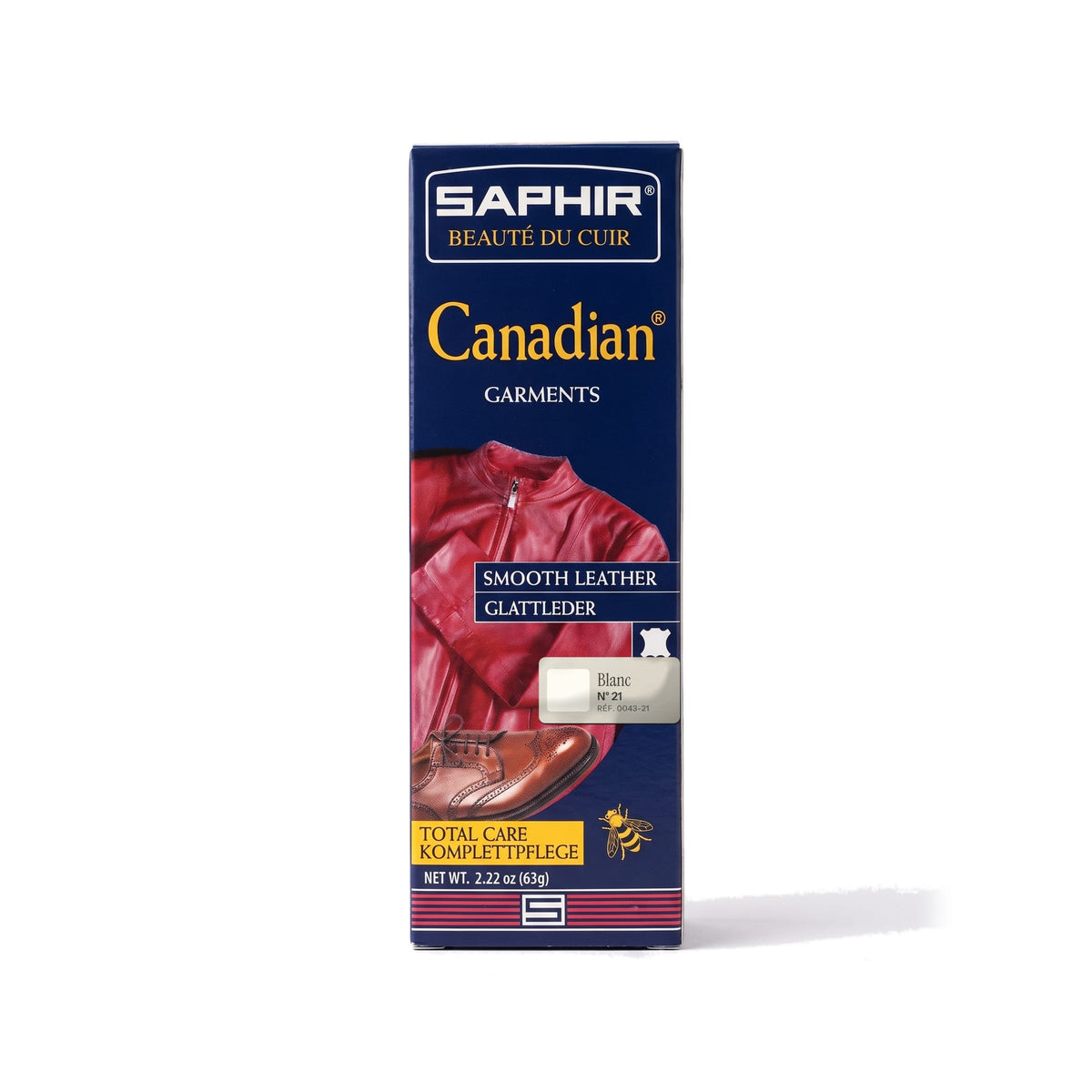 Canadian Saphir Blanc, tube avec applicateur de 75 ml