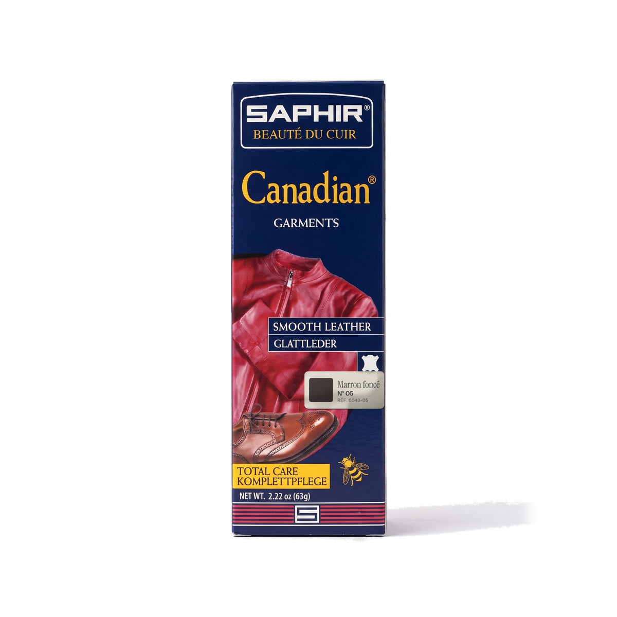 Canadian Saphir Marron foncé, tube avec applicateur de 75 ml