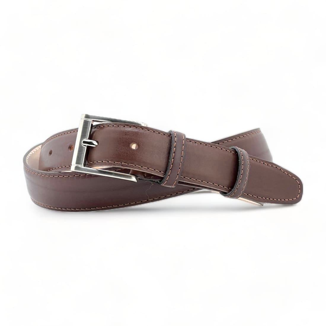 Ceinture en cuir - Marron Foncé - 30 mm - Accessoires