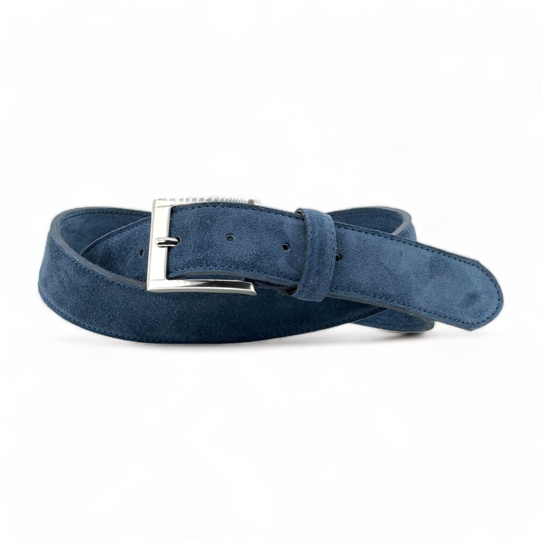 Ceinture en daim - Bleu Marine - 35 mm - Accessoires