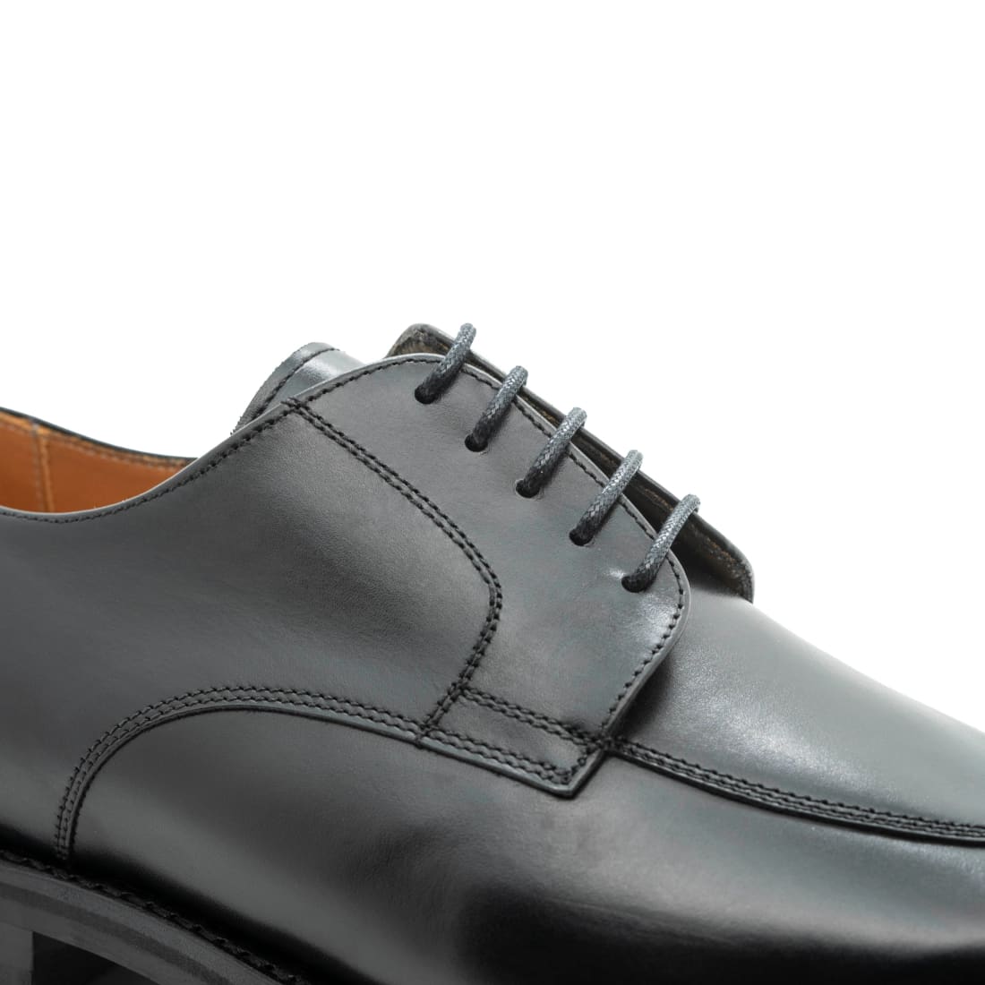 Chaussure Hunt Chasse en cuir noir Goodyear Dainite - Norbert Bottier