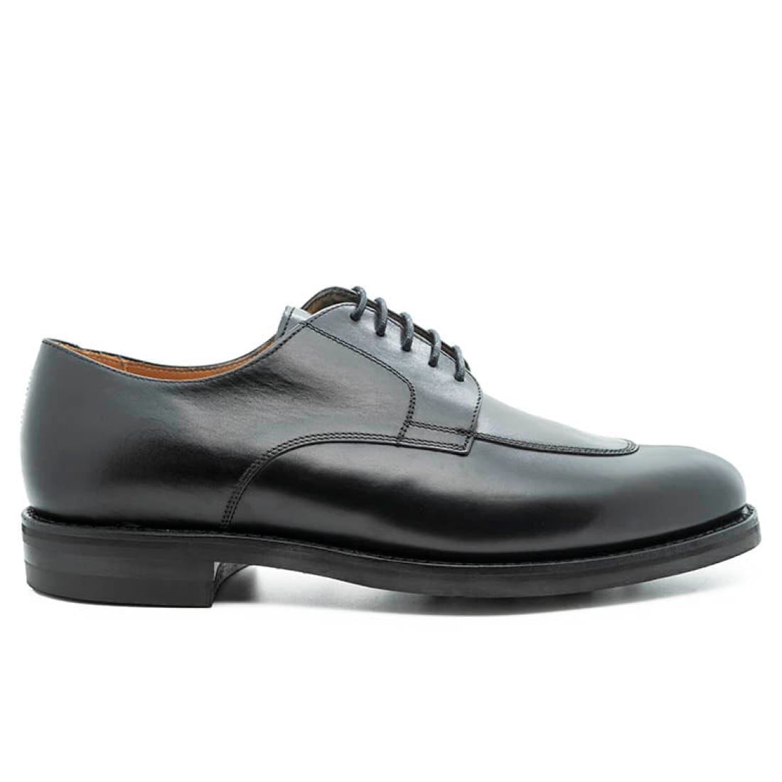 Chaussure Hunt Chasse en cuir noir Goodyear Dainite - Norbert Bottier