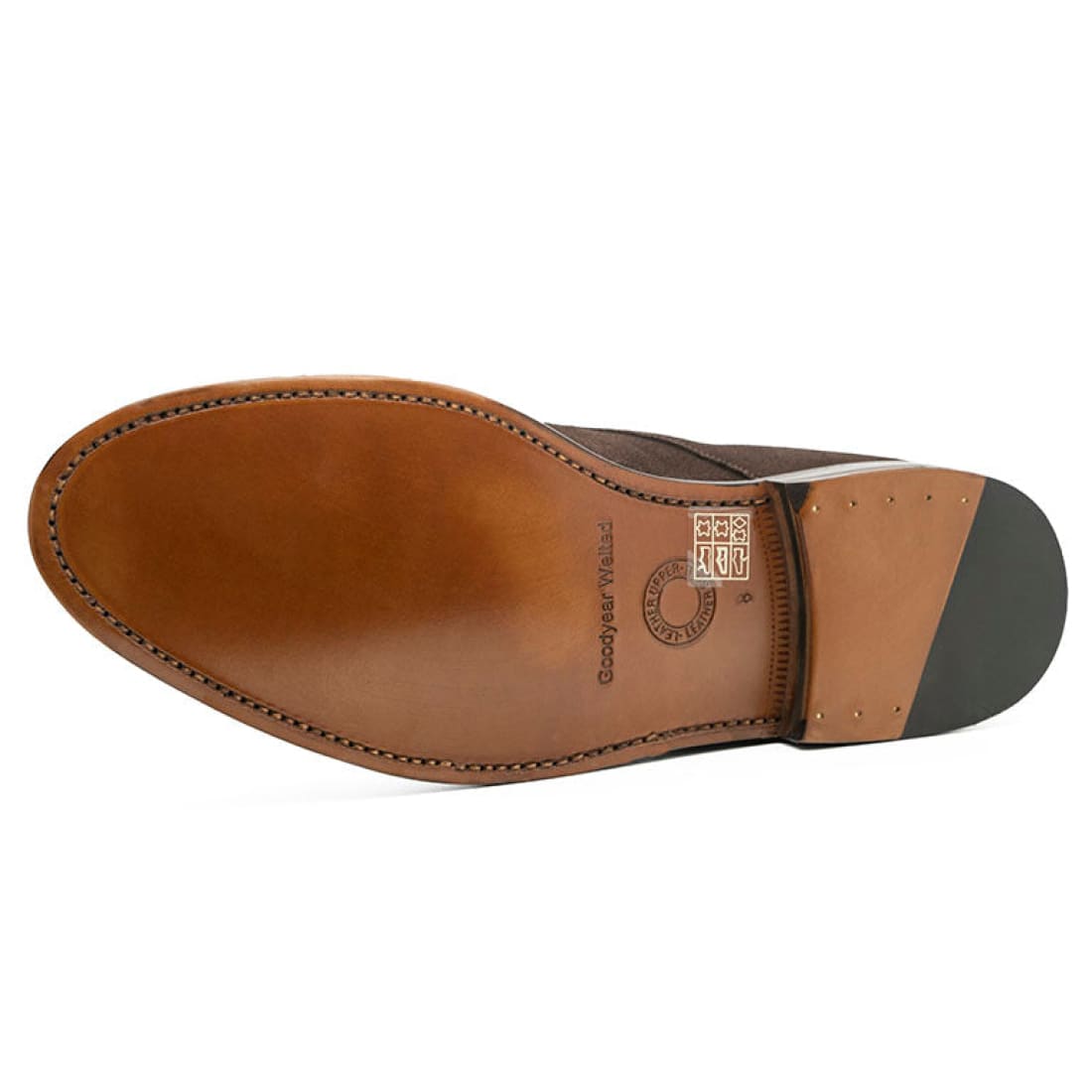 Chaussure Hunt Chasse en daim marron Goodyear - Norbert Bottier