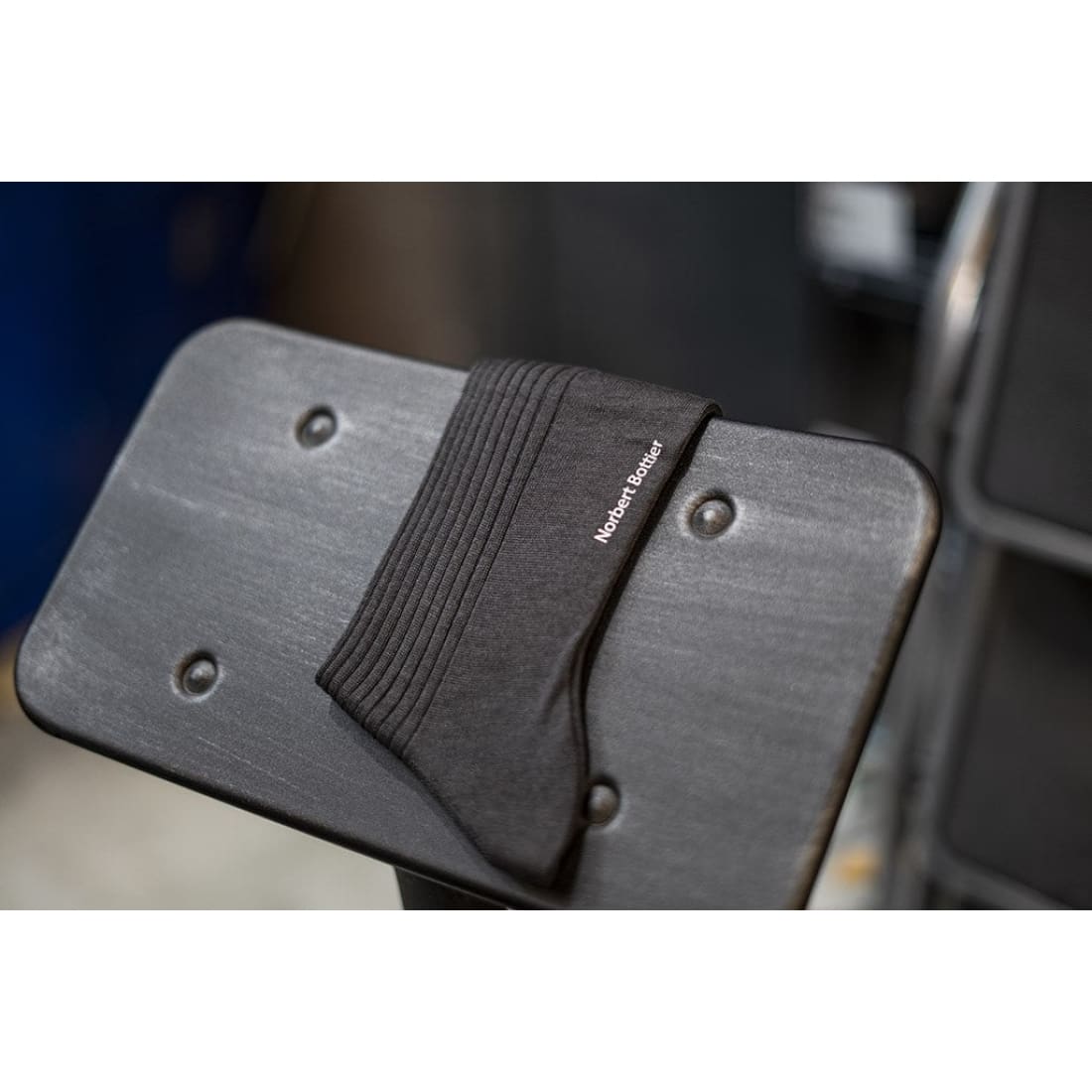 Chaussettes en fil d'Écosse Gris Anthracite Chiné - Norbert Bottier