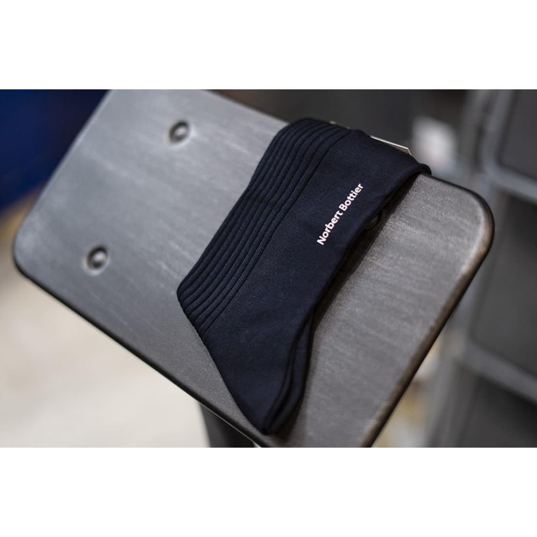 Chaussettes en fil d'Écosse Bleu Marine - Norbert Bottier