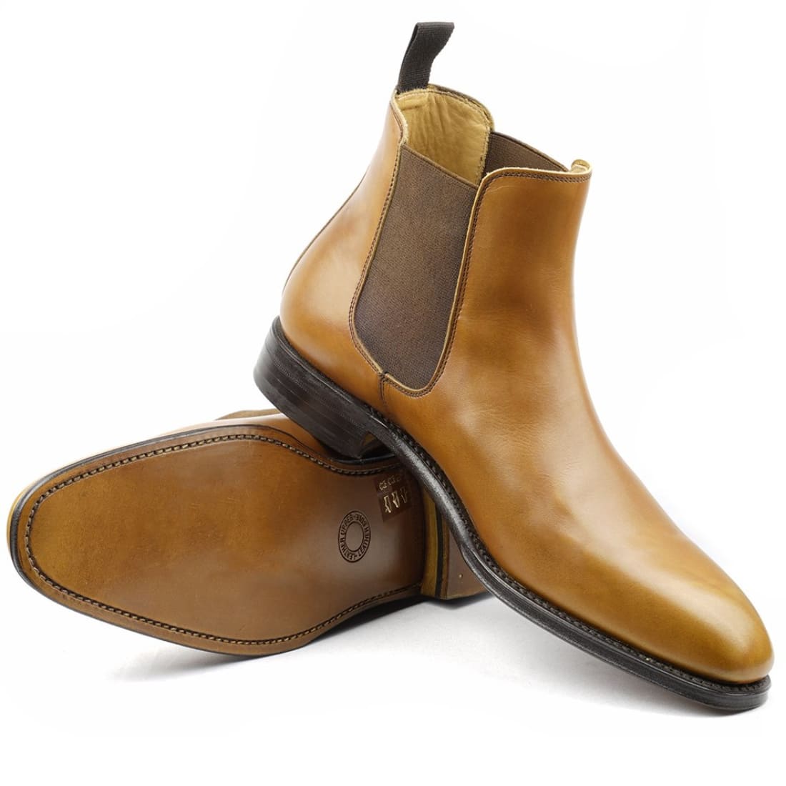 Chelsea Boots Cuir Gold-Chaussures-Norbert Bottier