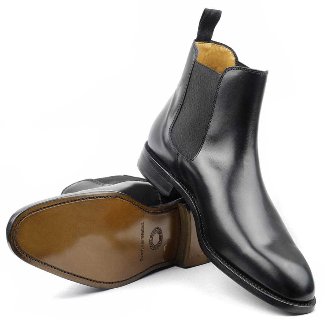 Chelsea Boots Cuir Noir-Chaussures-Norbert Bottier