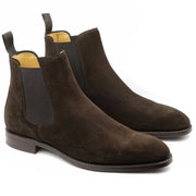 Chelsea Boots Daim Marron-Chaussures-Norbert Bottier
