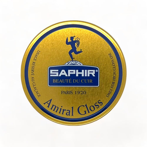 Cirage Amiral Gloss noir pour le glaçage - Saphir – vue 2