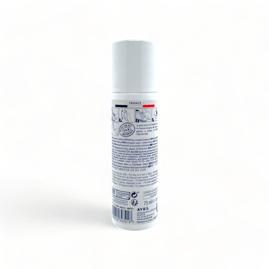 Cirage blanc Sneakers White Novelys - Saphir - 75 ml -