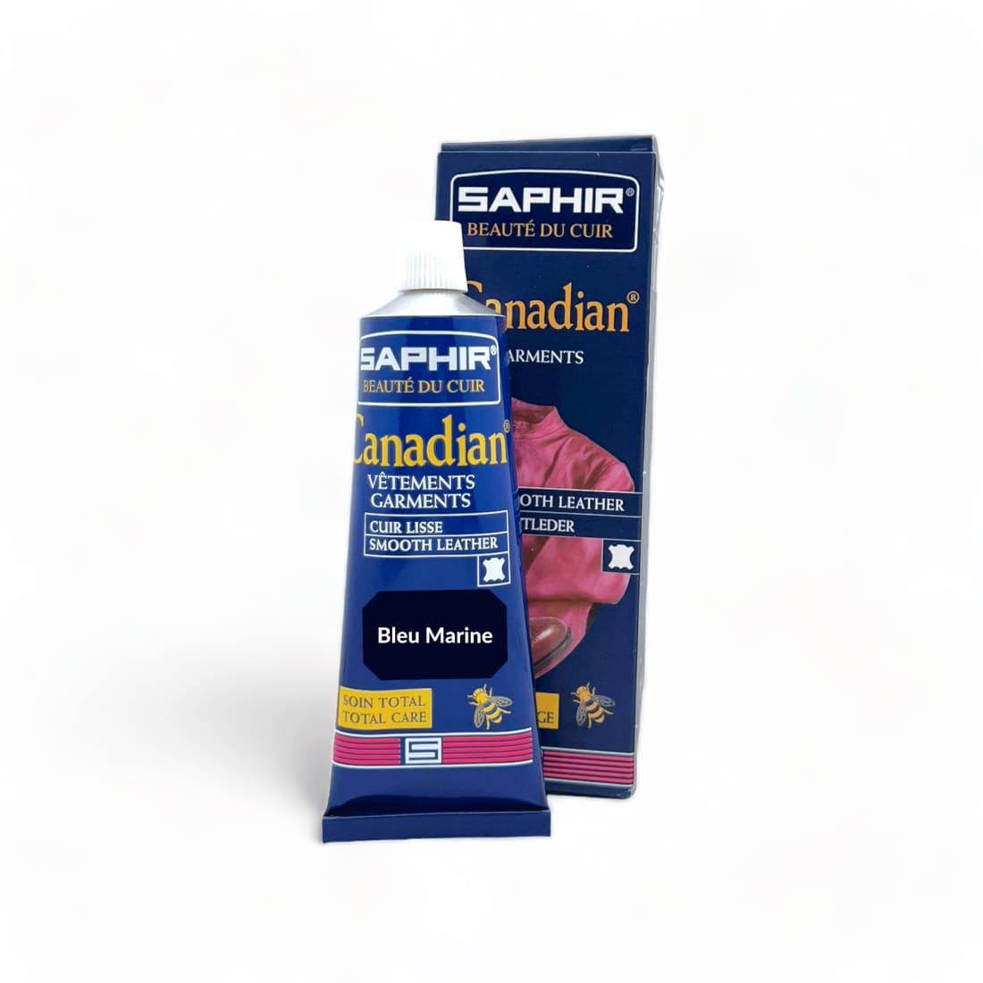 Cirage Canadian Bleu Marine - Saphir - 75 ml - Accessoires