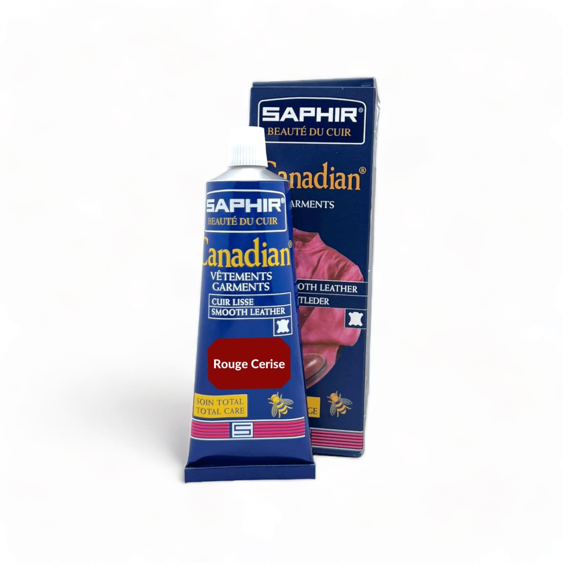 Cirage Canadian Rouge Cerise - Saphir - 75 ml - Accessoires