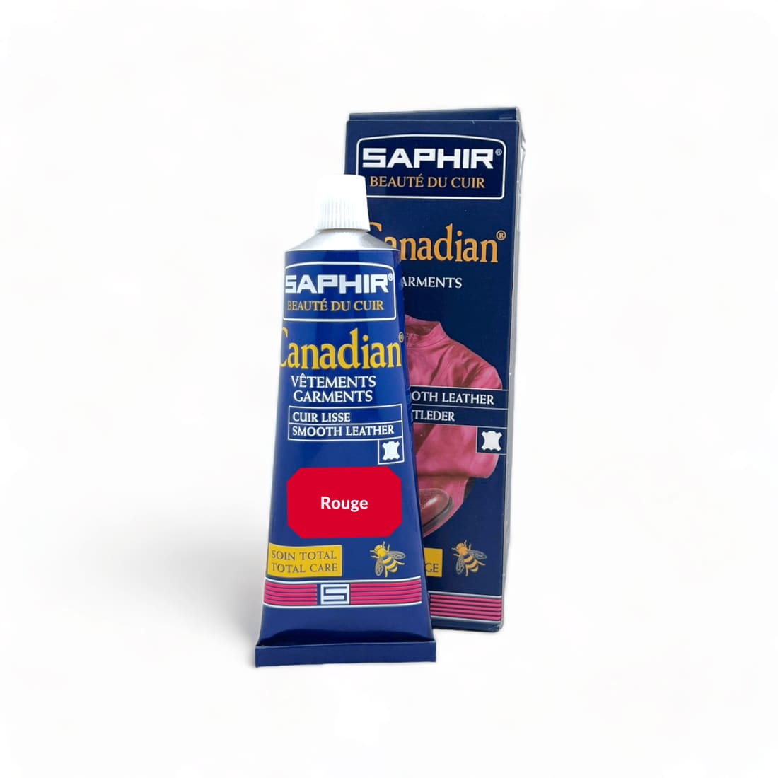 Cirage Canadian Rouge - Saphir - 75 ml - Accessoires