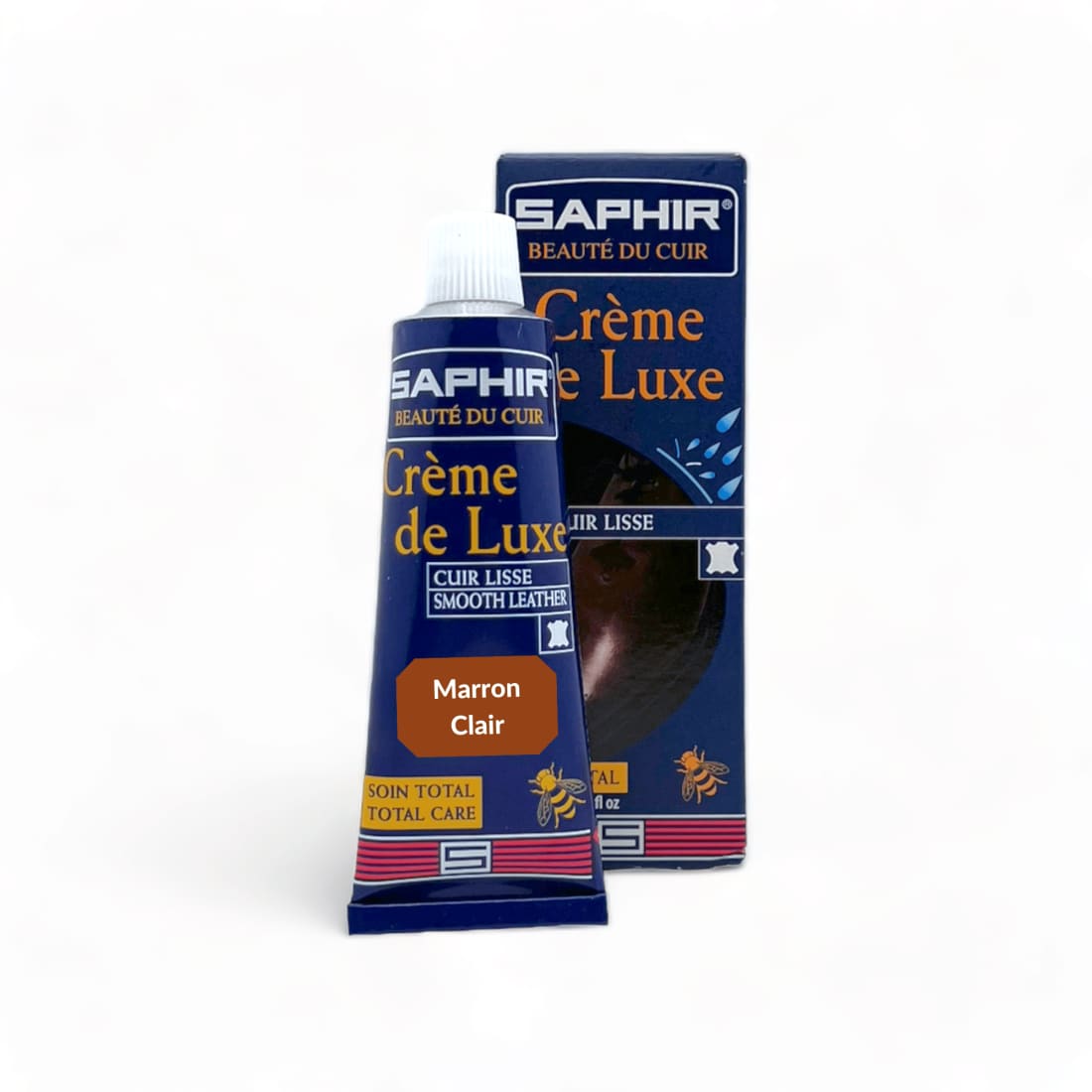 Cirage Crème de luxe Marron Clair - Saphir - Accessoires
