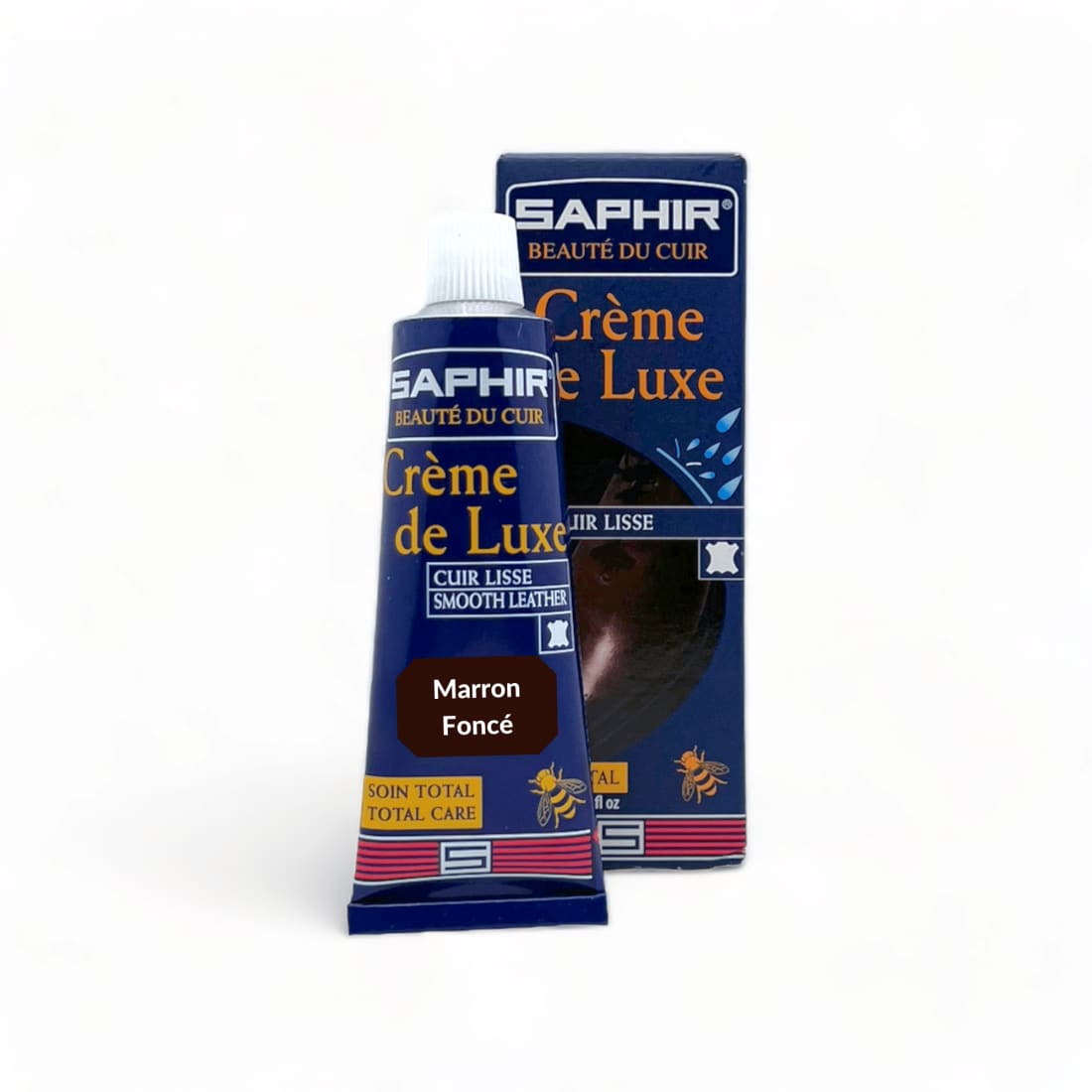 Cirage Crème de luxe Marron Foncé - Saphir - Accessoires
