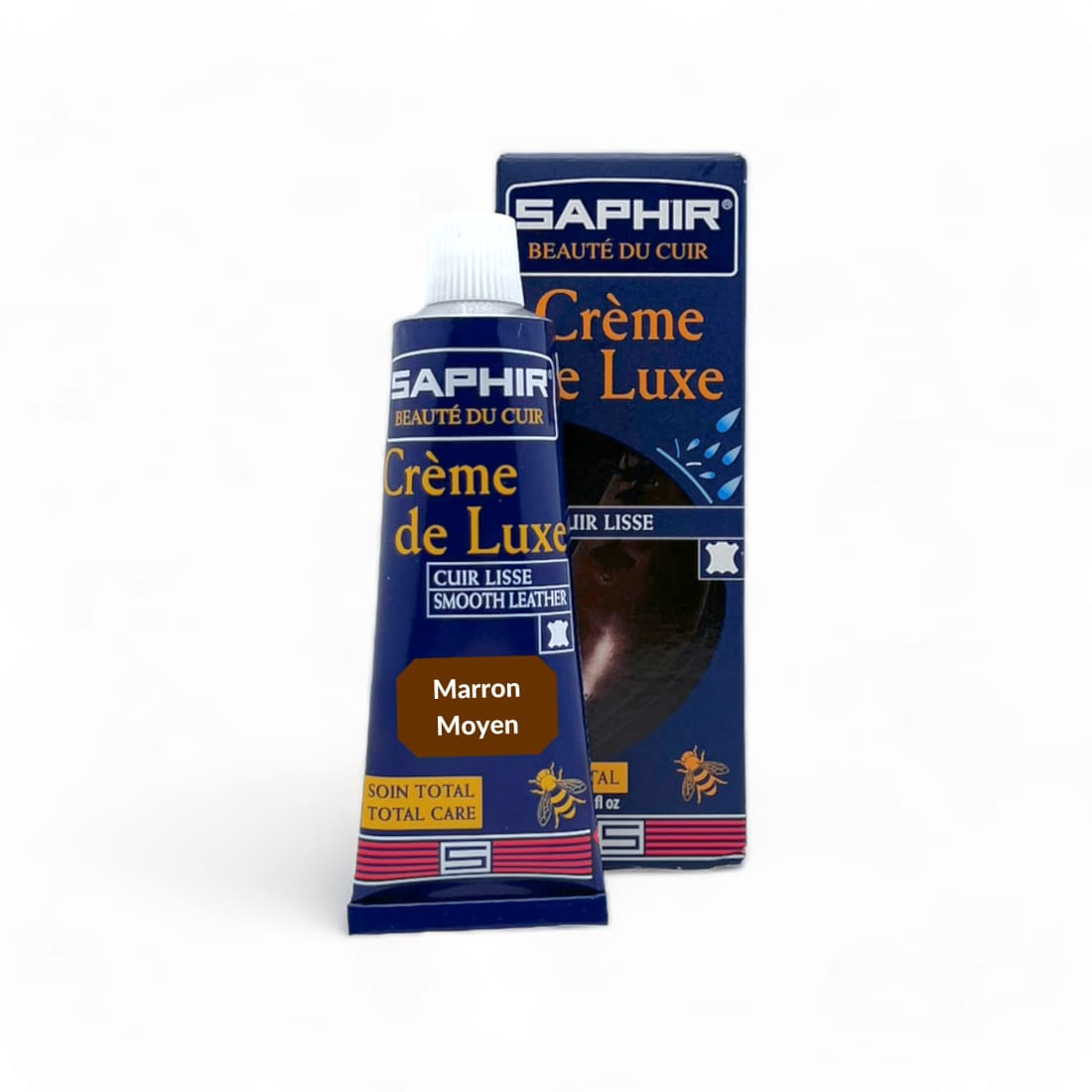Cirage Crème de luxe Marron Moyen - Saphir - Accessoires