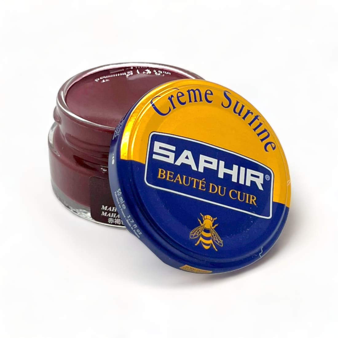 Cirage Crème Surfine Acajou - Saphir - 50 ml - Accessoires