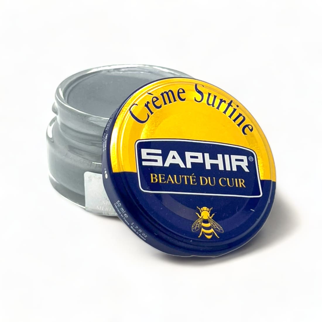 Cirage Crème Surfine Argent - Saphir - 50 ml - Accessoires