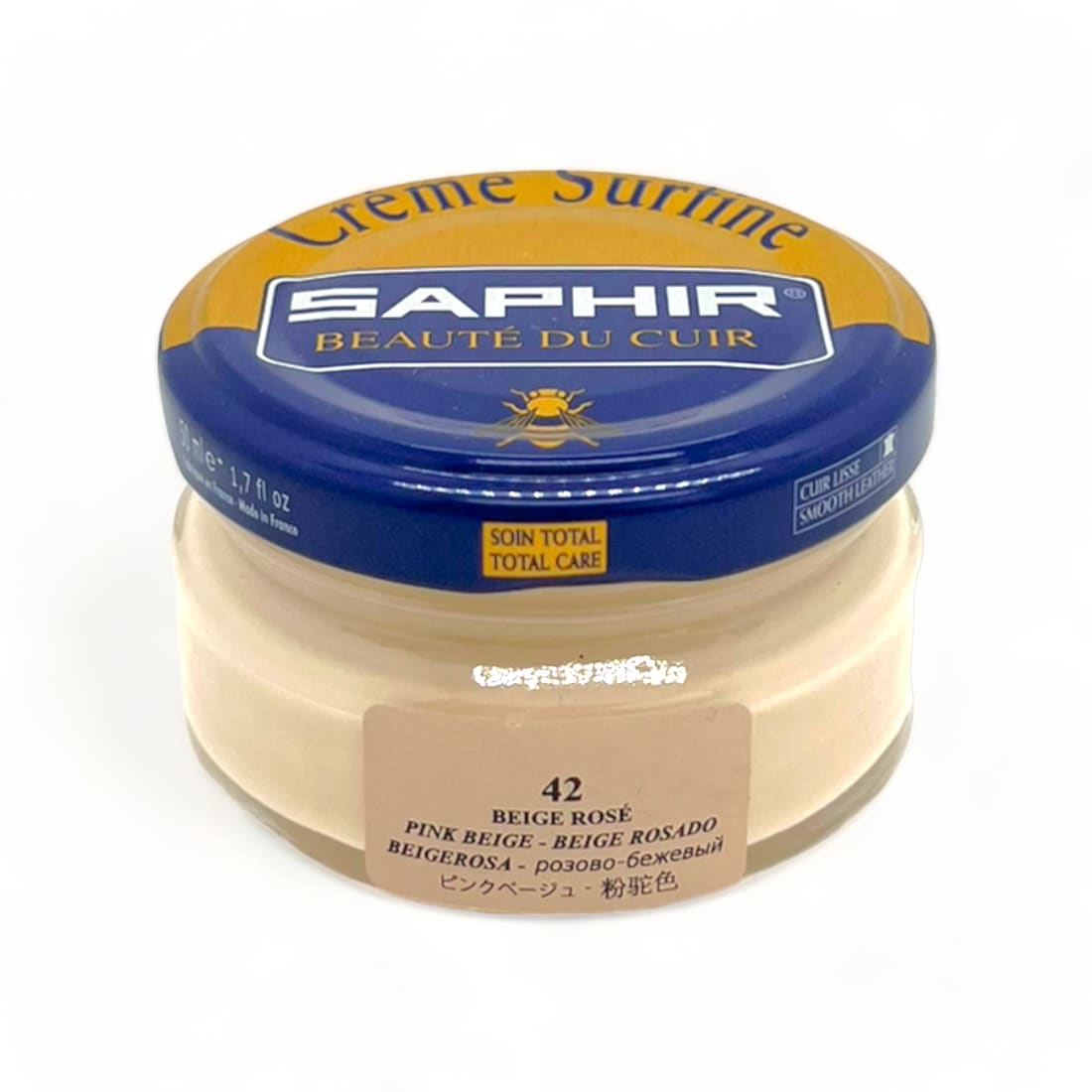 Cirage Crème Surfine Beige Rosé - Saphir - 50 ml -