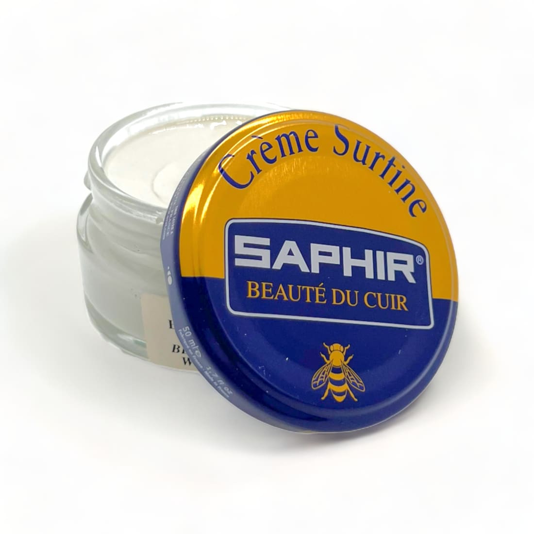 Cirage Crème Surfine Blanc Cassé- Saphir - 50 ml -