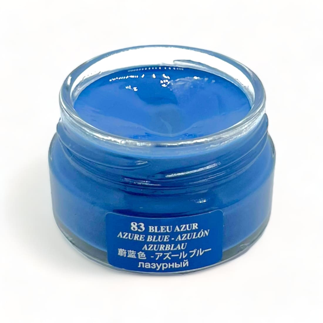 Cirage Crème Surfine Bleu Azur - Saphir - 50 ml -