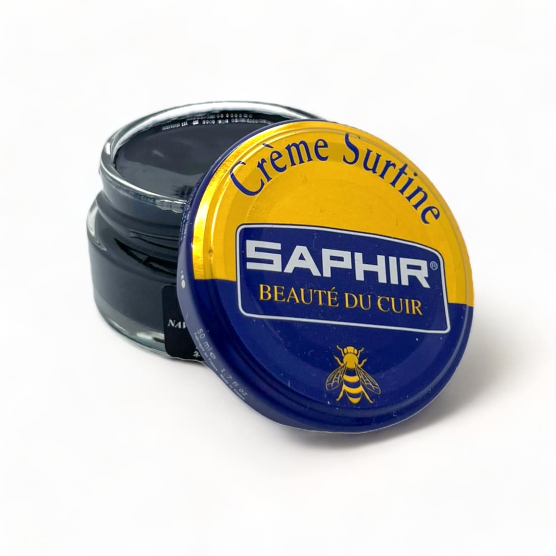 Cirage Crème Surfine Bleu Marine - Saphir - 50 ml -