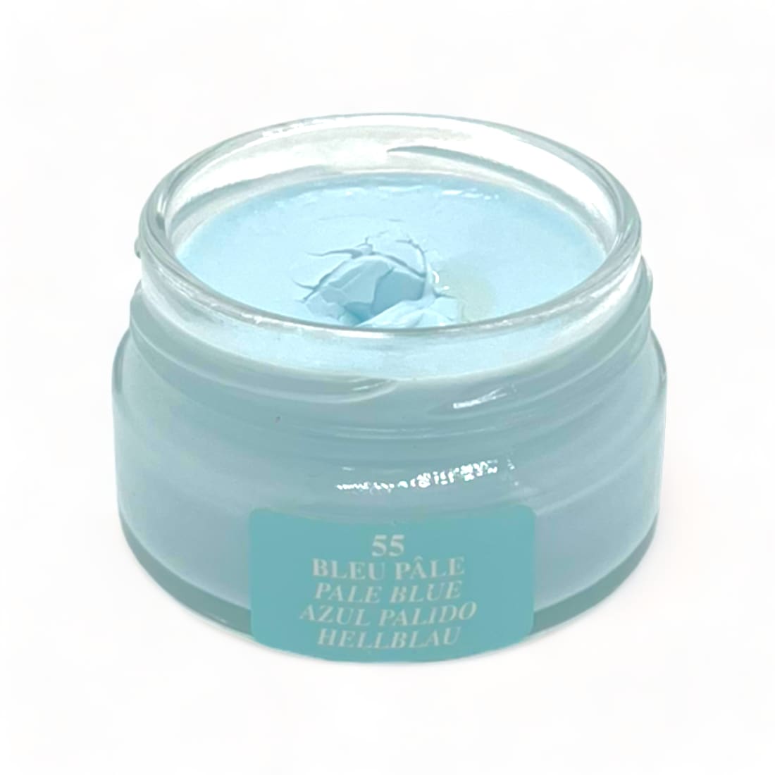 Cirage Crème Surfine Bleu Pâle - Saphir - 50 ml -