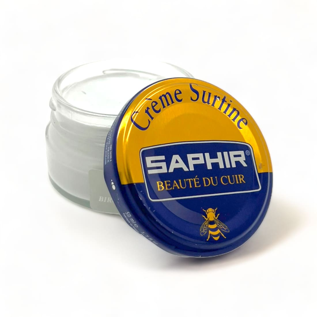 Cirage Crème Surfine Bouleau - Saphir - 50 ml - Accessoires