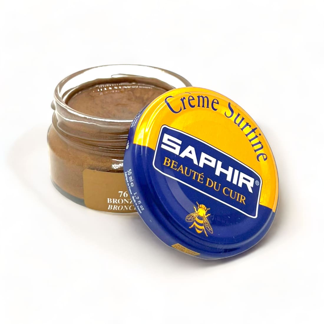 Cirage Crème Surfine Bronze - Saphir - 50 ml - Accessoires