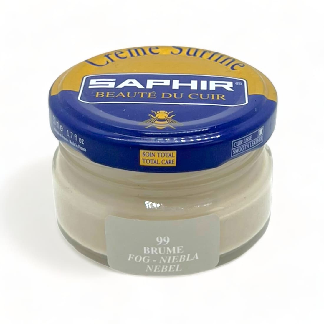 Cirage Crème Surfine Brume - Saphir - 50 ml - Accessoires
