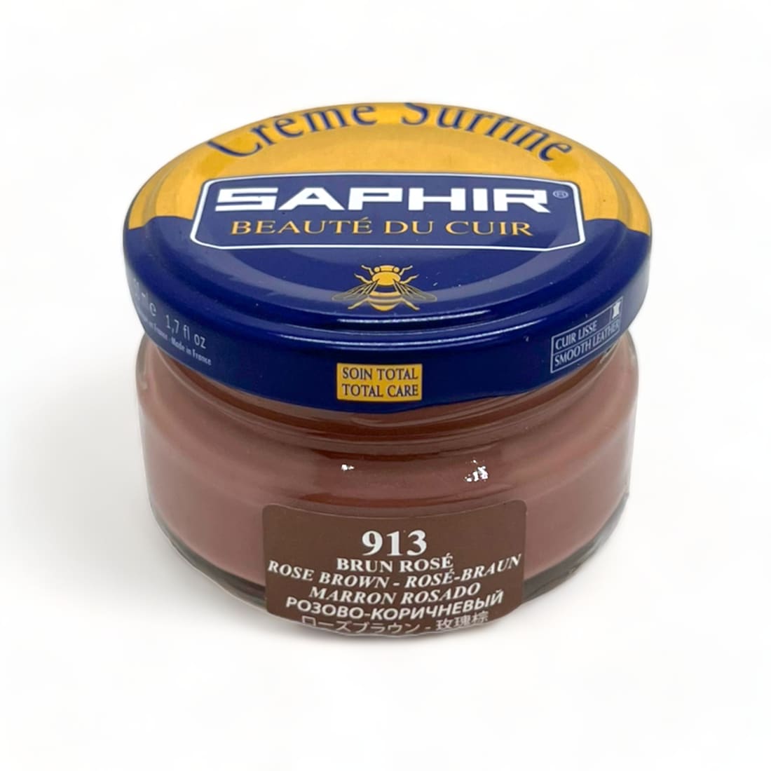 Cirage Crème Surfine Brun Rosé - Saphir - 50 ml -