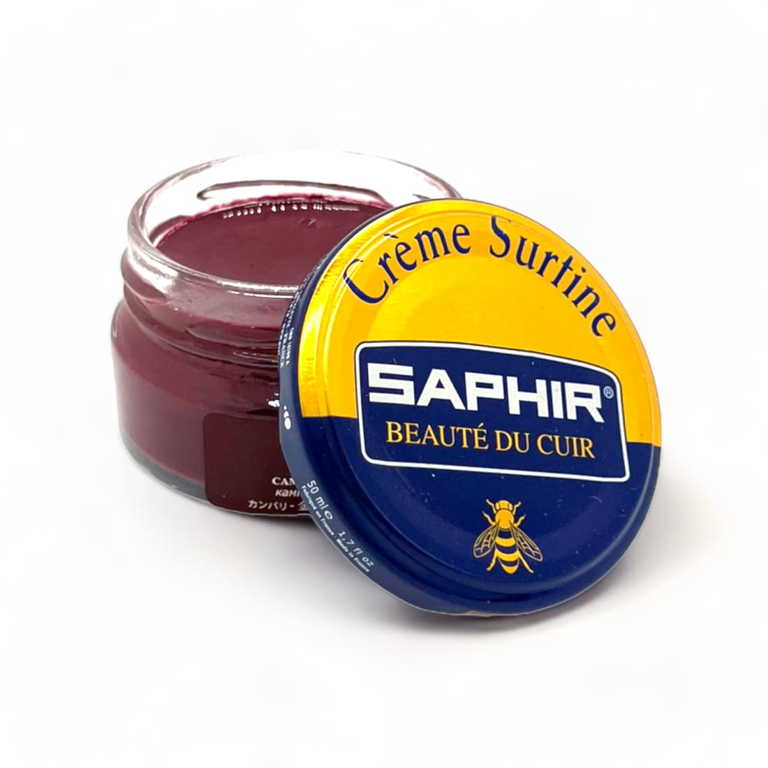 Cirage Crème Surfine Campari - Saphir - 50 ml - Accessoires