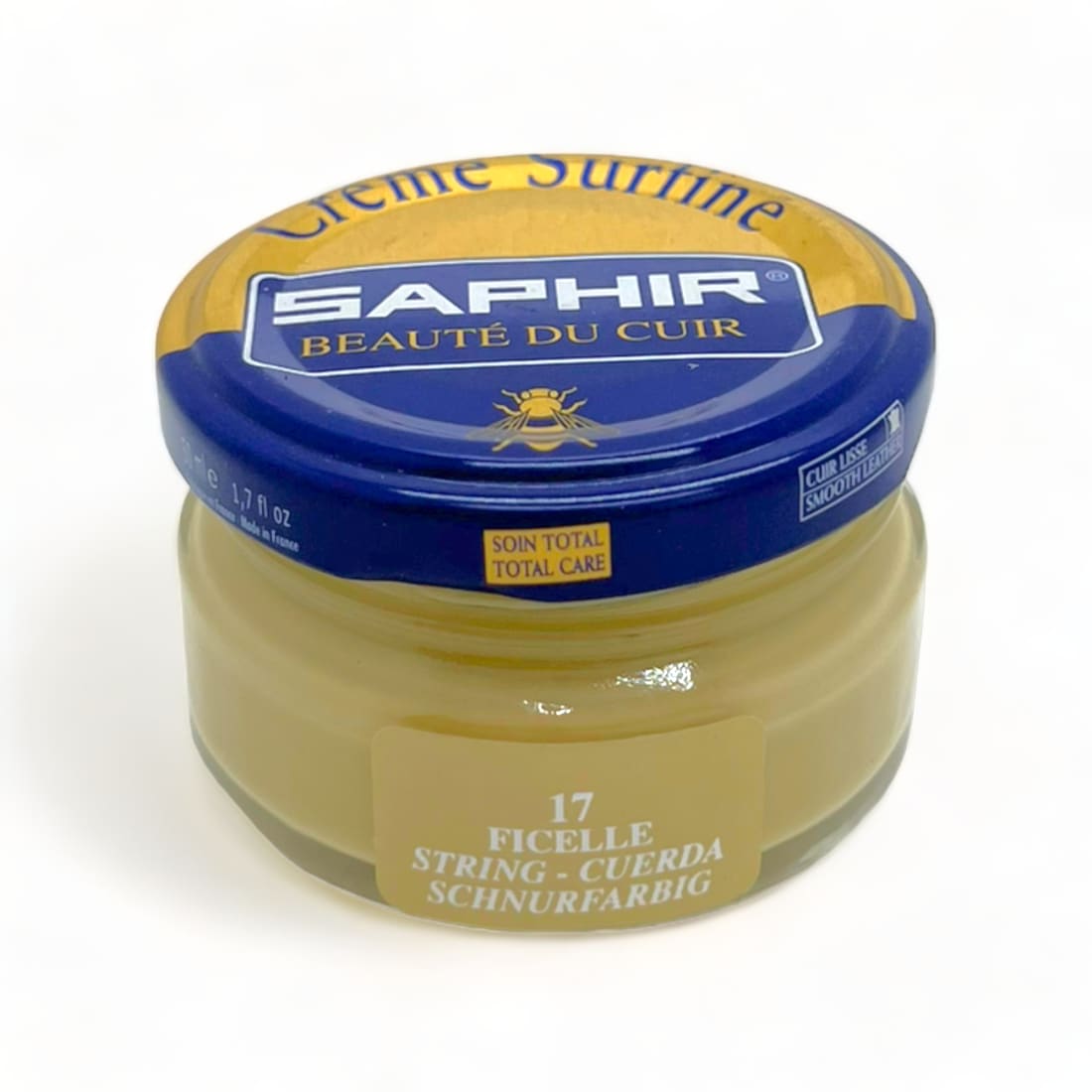 Cirage Crème Surfine Ficelle - Saphir - 50 ml - Accessoires