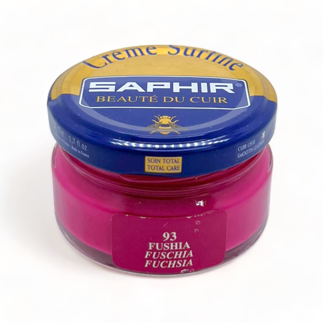 Cirage Crème Surfine Fuchsia - Saphir - 50 ml - Accessoires