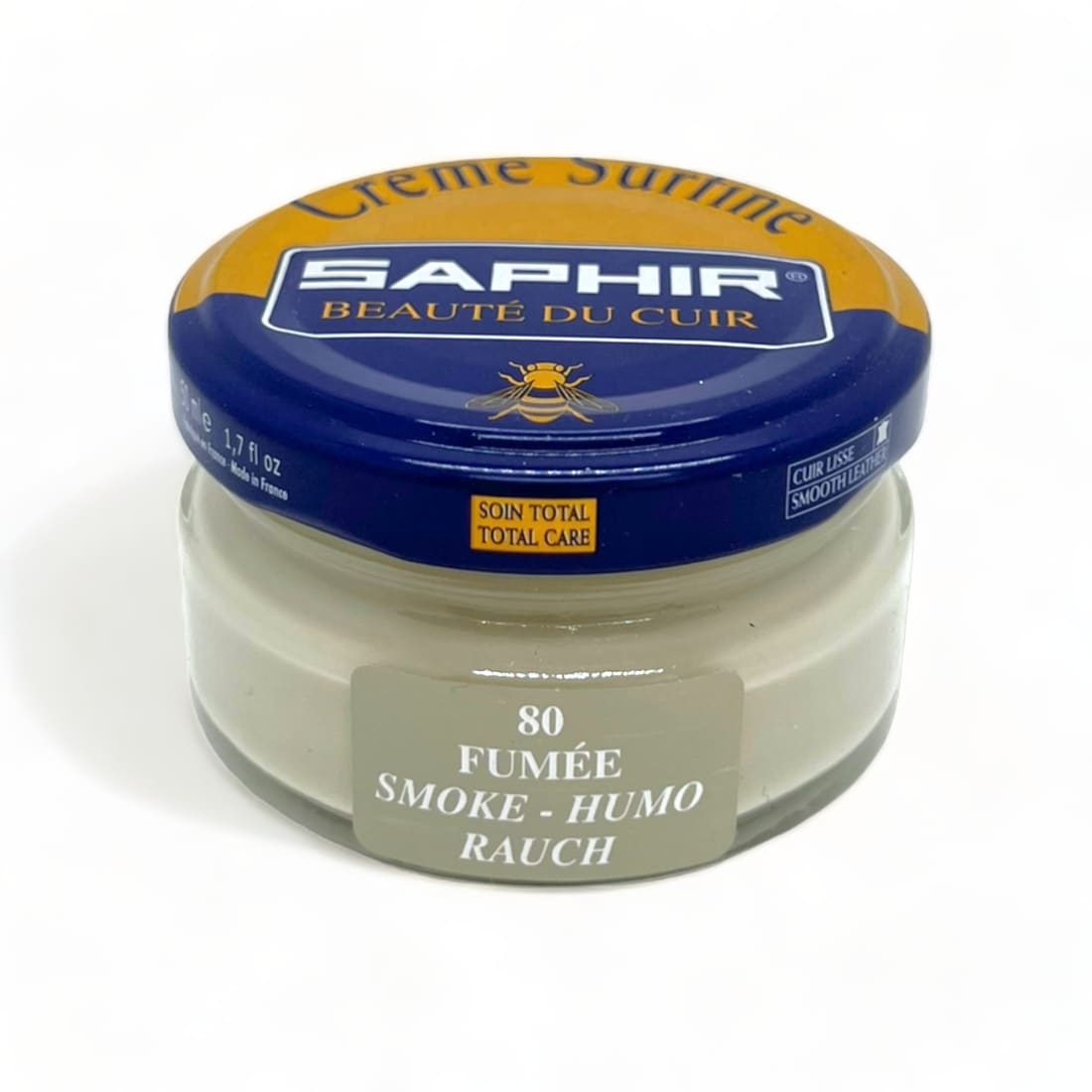 Cirage Crème Surfine Fumée - Saphir - 50 ml - Accessoires
