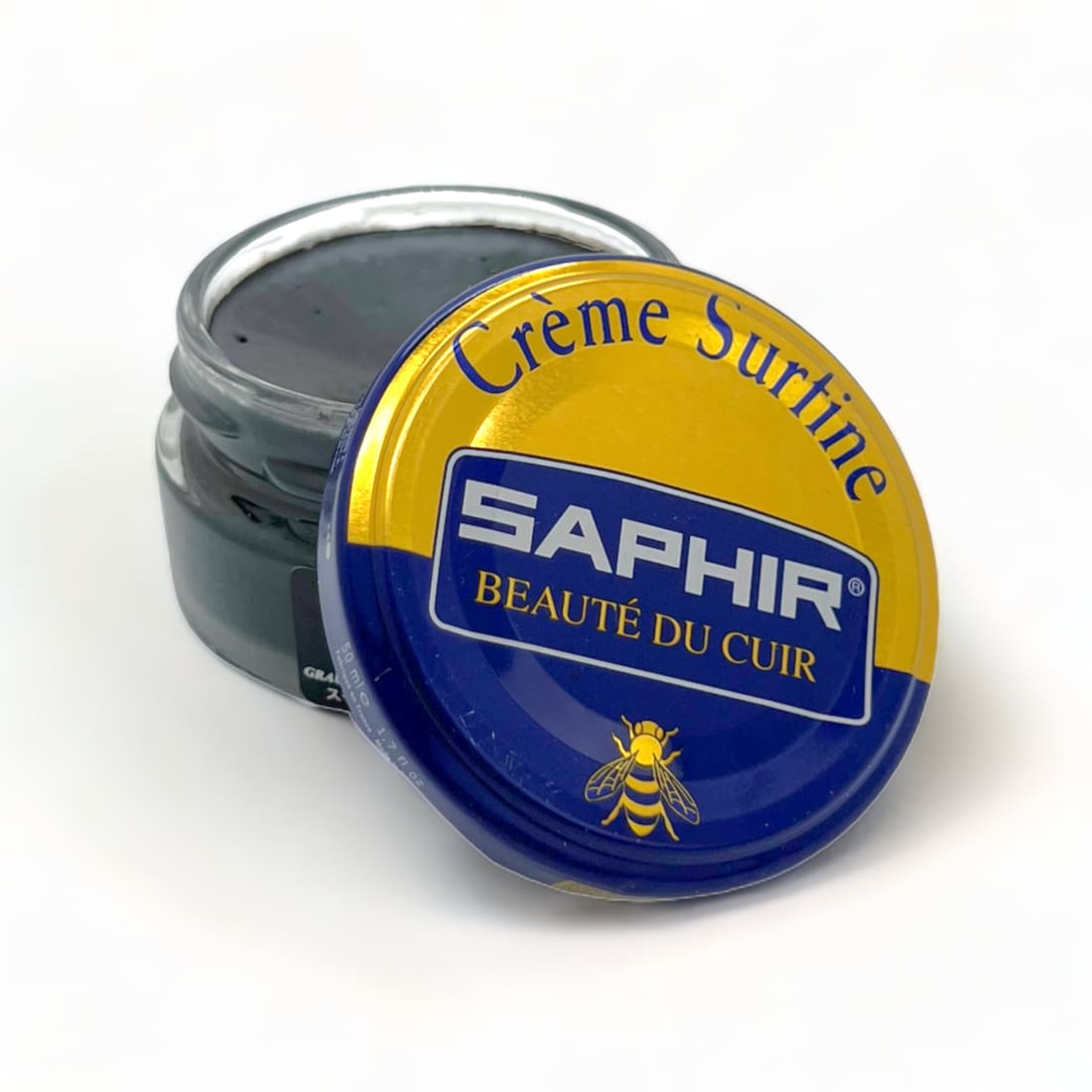 Cirage Crème Surfine Gris Anthracite - Saphir - 50 ml -