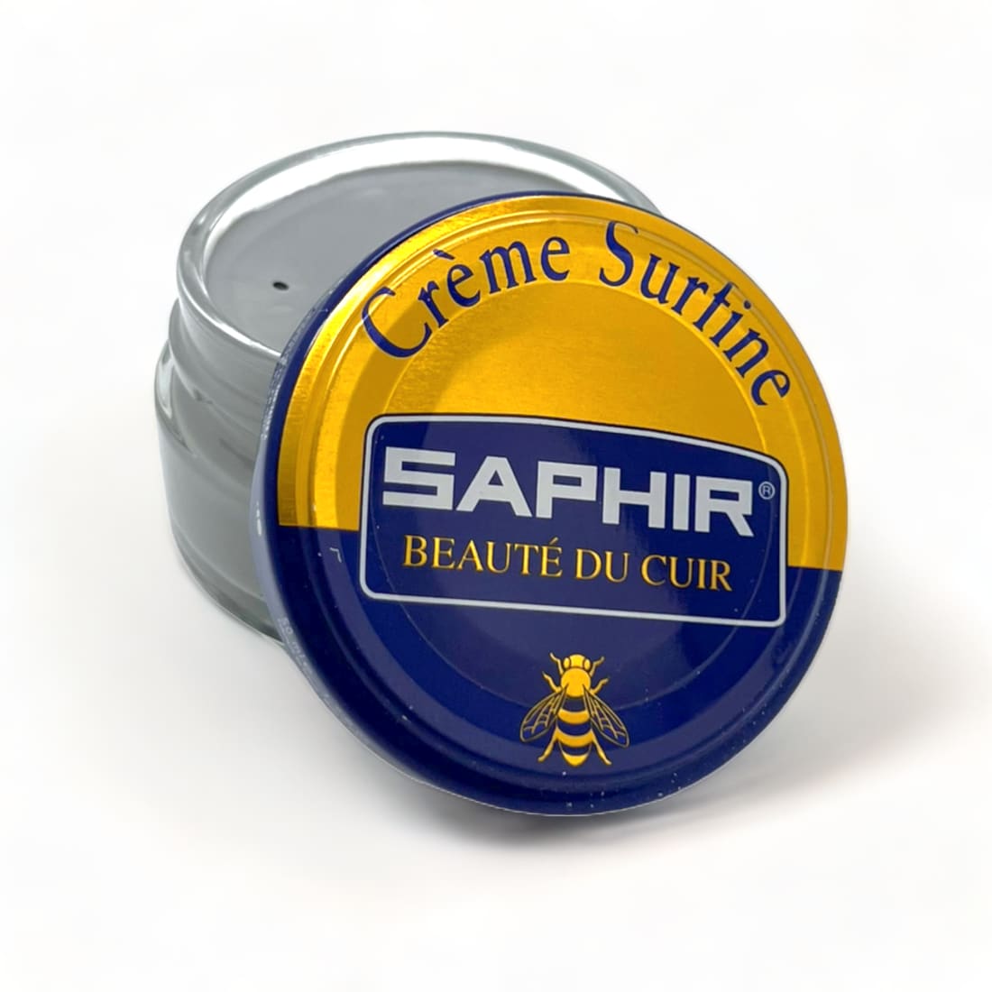 Cirage Crème Surfine Gris Clair - Saphir - 50 ml -