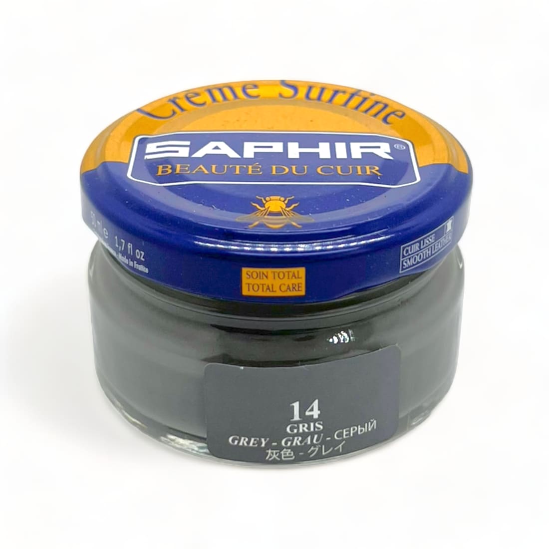 Cirage Crème Surfine Gris - Saphir - 50 ml - Accessoires